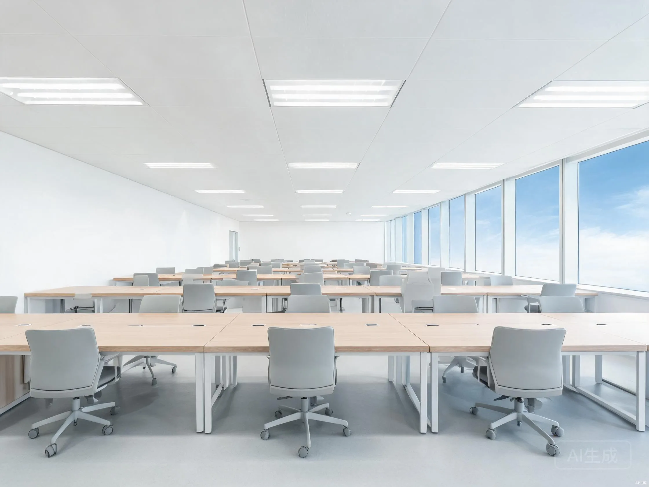 Office lighting design Saudi Arabia productivity