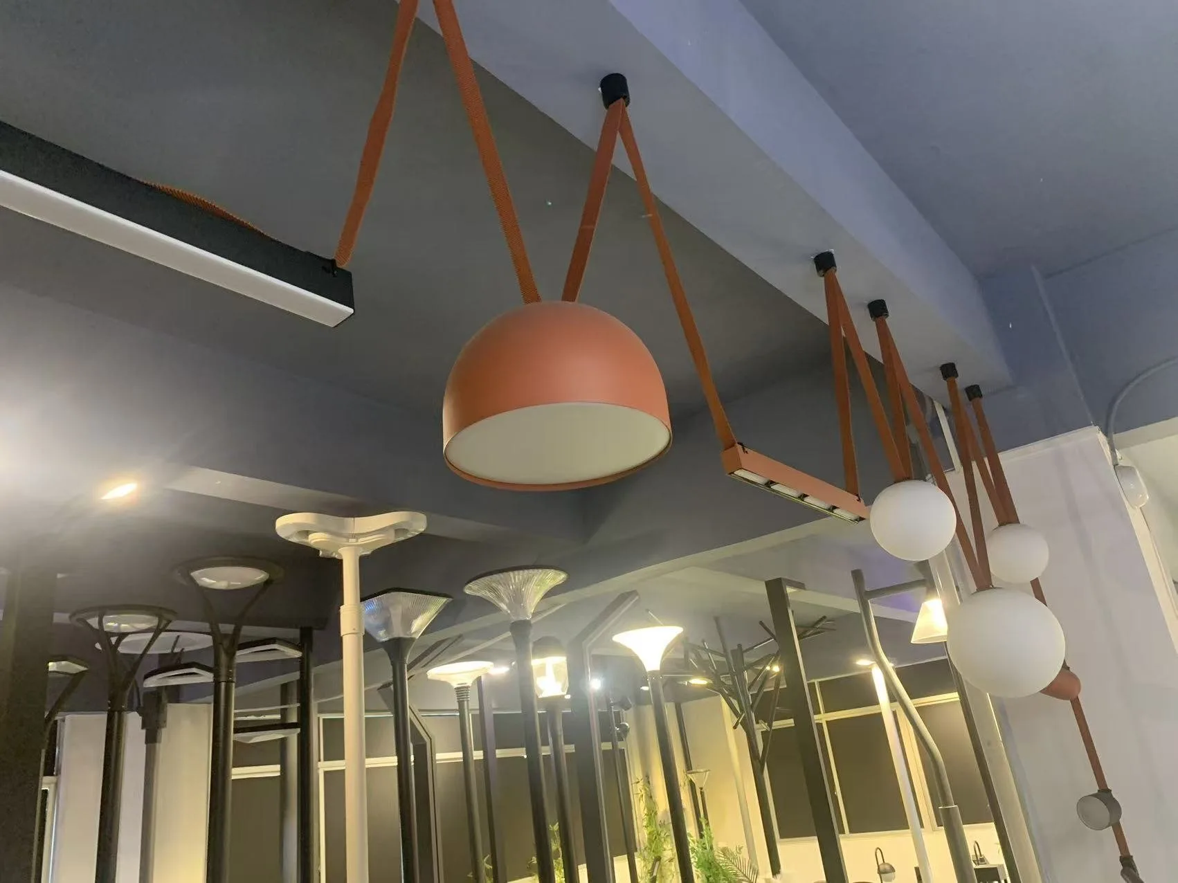 Mixed showroom display